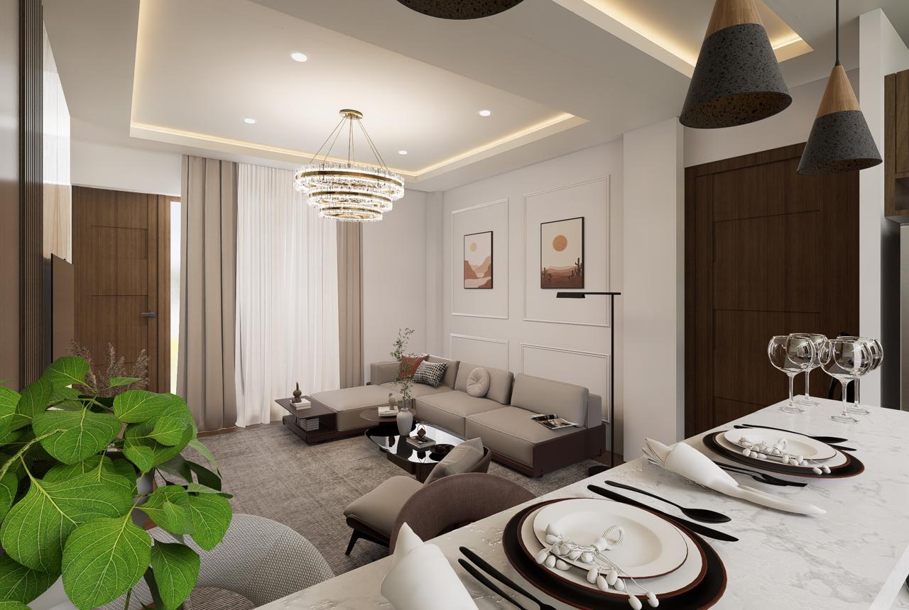 Floor Plan — 2 BHK King Suite
