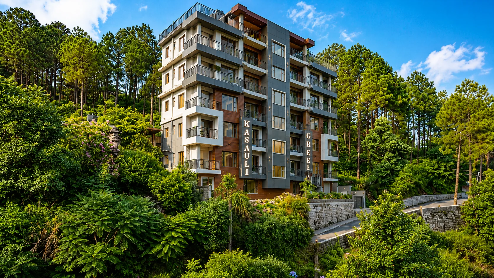 Kasauli Green video walkthrough — 2 BHK retreat homes at Dharampur