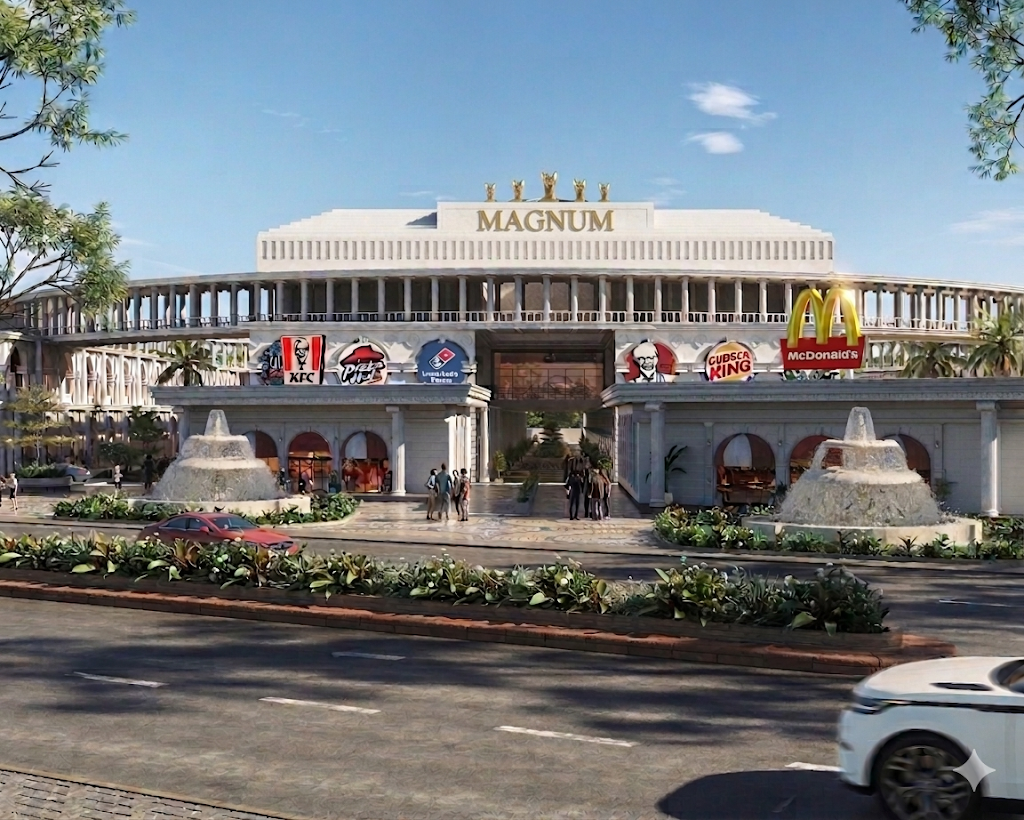 Magnum &mdash; commercial development under construction