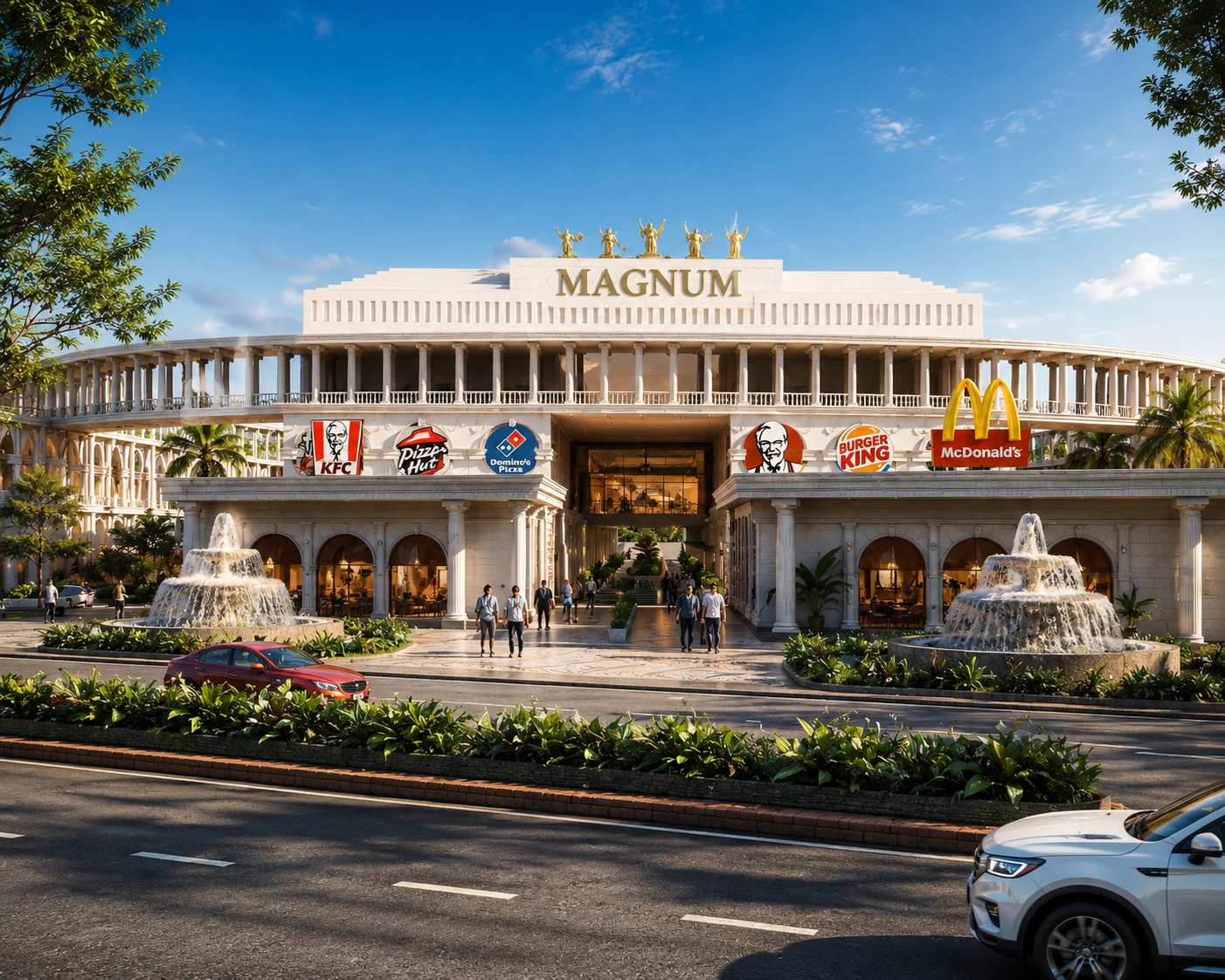 Magnum &mdash; commercial development under construction