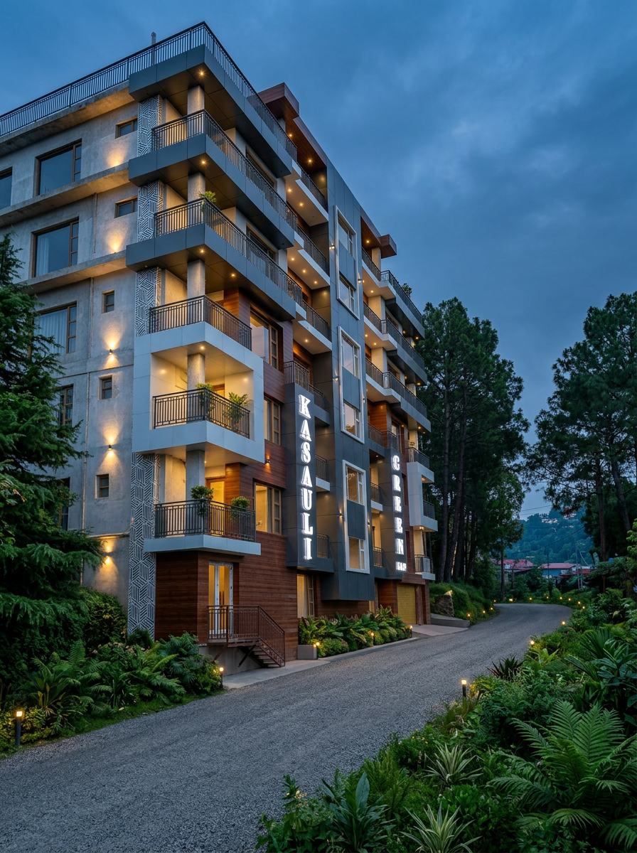 Sustainable Living, Thoughtfully Planned – Kasauli Green at Dusk